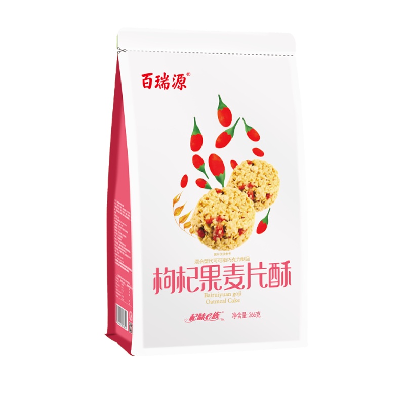 百瑞源枸杞果麦片酥266g燕麦片即食早餐