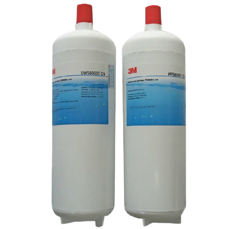 3M净水器DWS6000T-CN滤芯PFS6000-C-CN+DWS6000-C-CN直饮机配件 滤芯一套