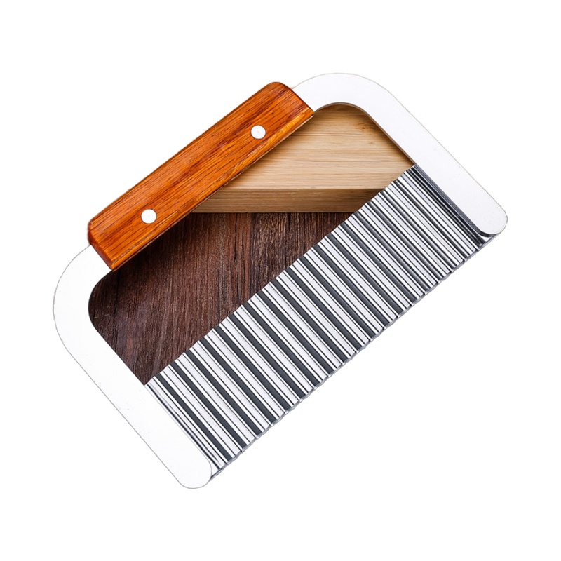 红木波浪刀 18cm