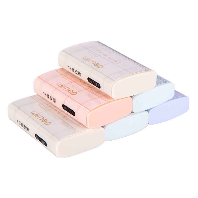 得力(deli)36块方寸格系列4B美术橡皮擦 学生考试橡皮 71095