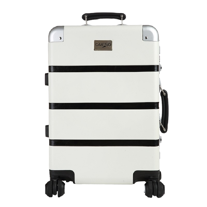 卡帝乐鳄鱼 白卡伦时尚拉杆箱20寸 CC19X30033