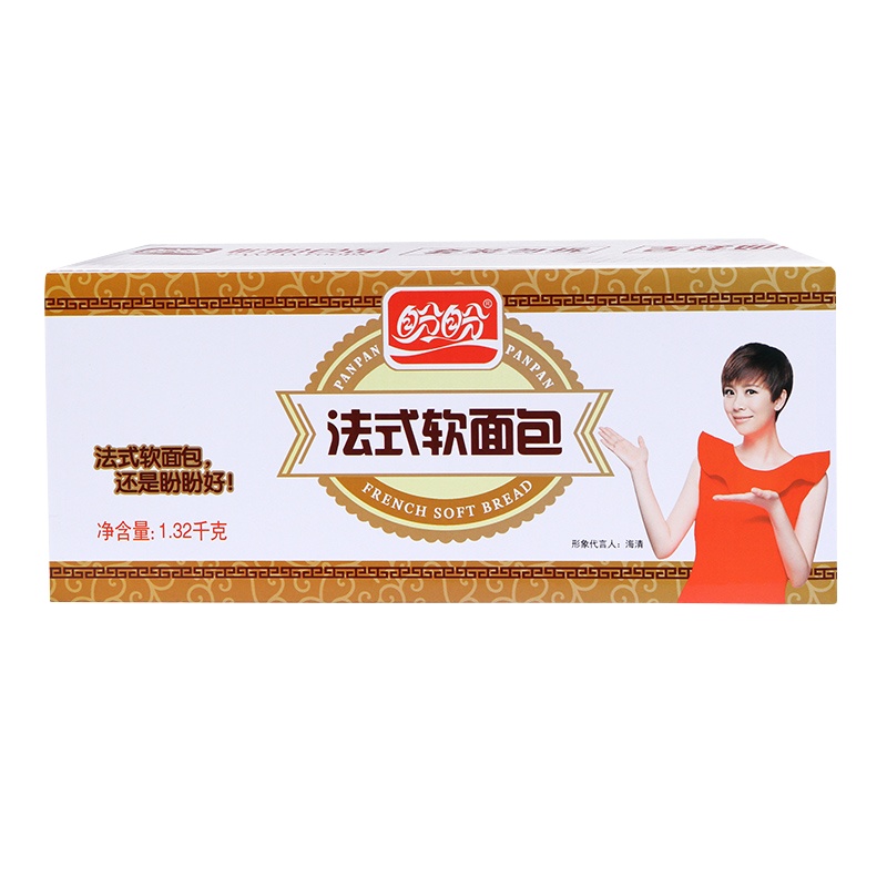 盼盼法式软面包(调理面包)1.32kg 营养早餐 美味糕点小食