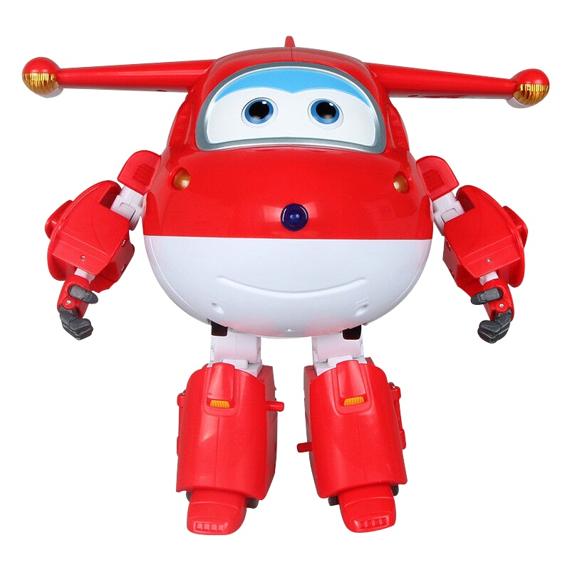 奥迪双钻 AULDEY超级飞侠大号儿童玩具男孩变形机器人乐迪 710210公仔人偶