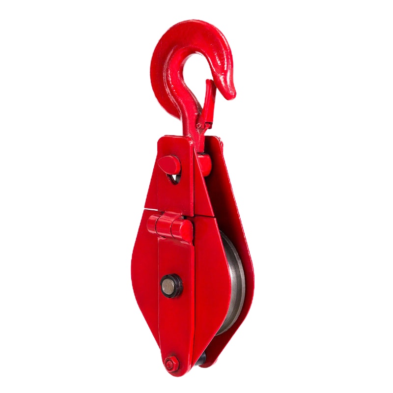 金密(HJMB) 单轮吊钩10t(高强度轴承款) 微型滑车组带轴承滑轮 动滑轮 吊货滑轮