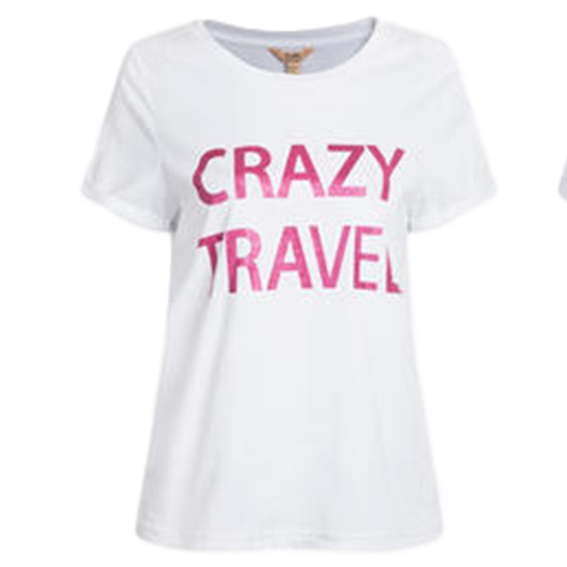 【福利款】拉夏贝尔休闲百搭棉T恤