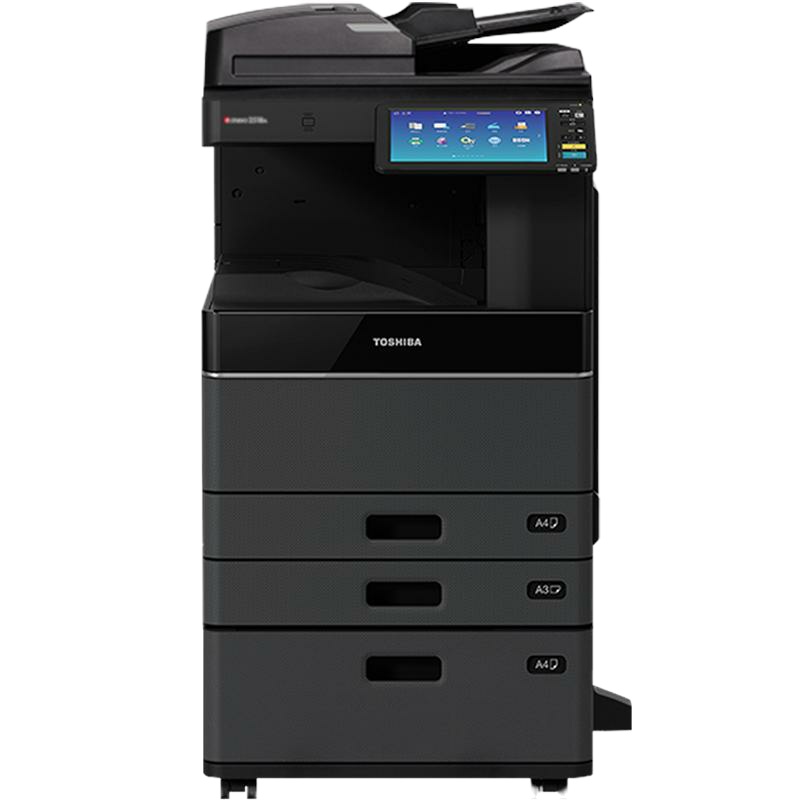 东芝FC-2110AC A3激光彩色数码多功能复印打印扫描一体机 东芝2010AC升级版 东芝FC2110/2610/2615/3115/3615AC复印机系列(输稿器+双纸盒)