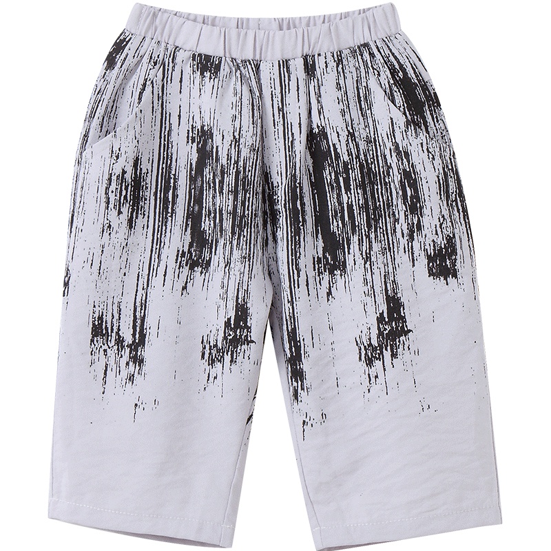 铅笔俱乐部童装2019夏季男童短裤中大童短裤五分裤儿童中裤子