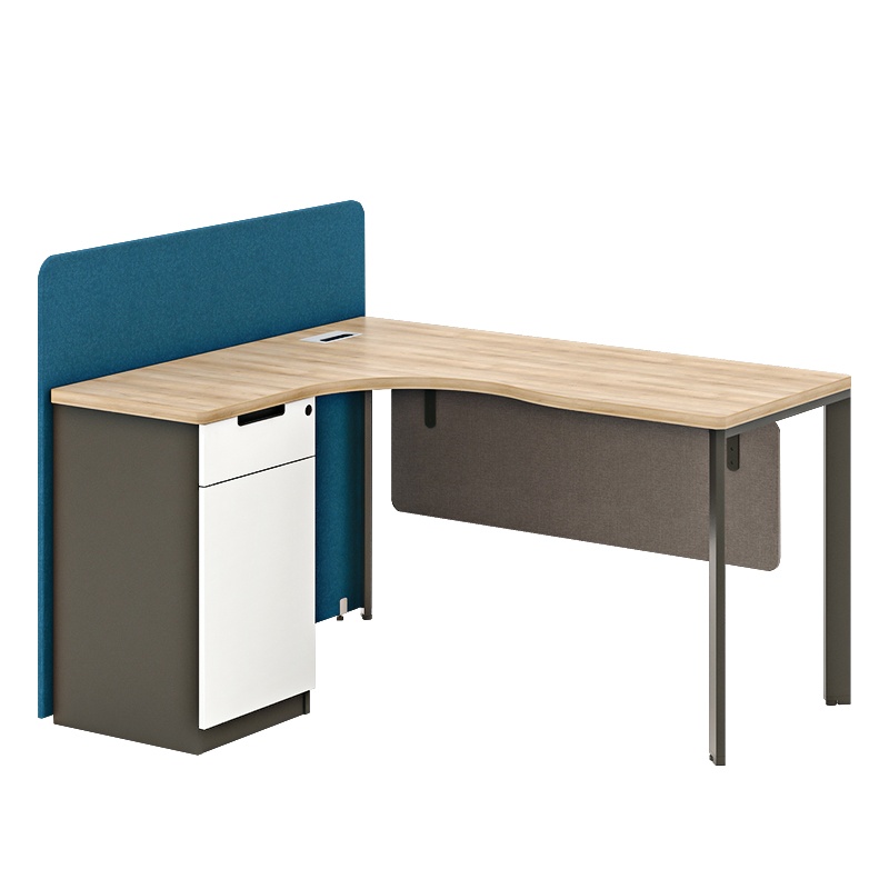 [藏书阁]老板办公桌现代简约大气总裁桌创意单人大班台1.62米