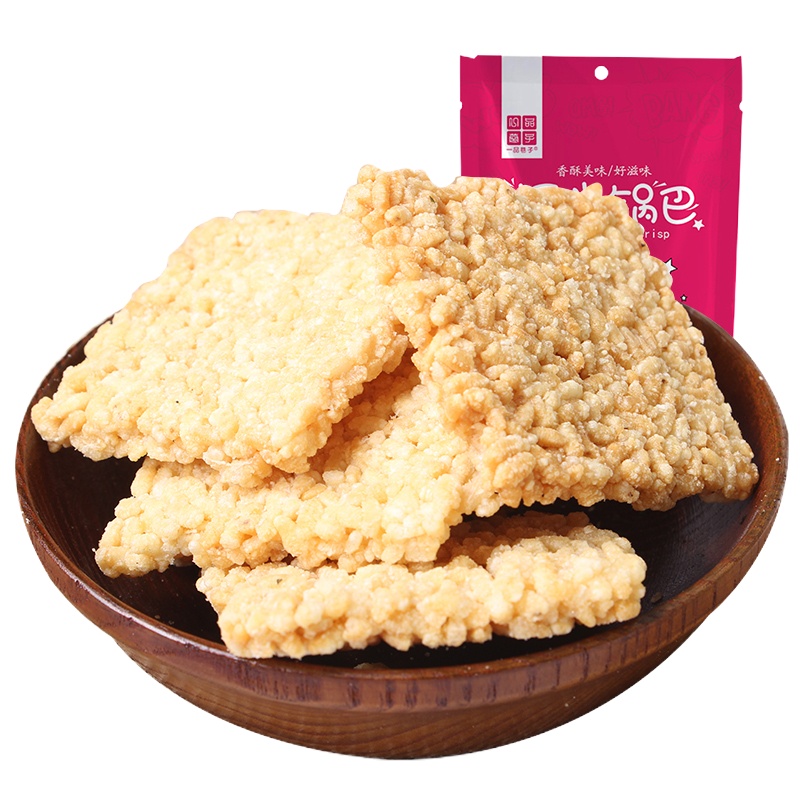 一品巷子 糯米锅巴原味120g*5袋闲零食网红小吃安徽特产