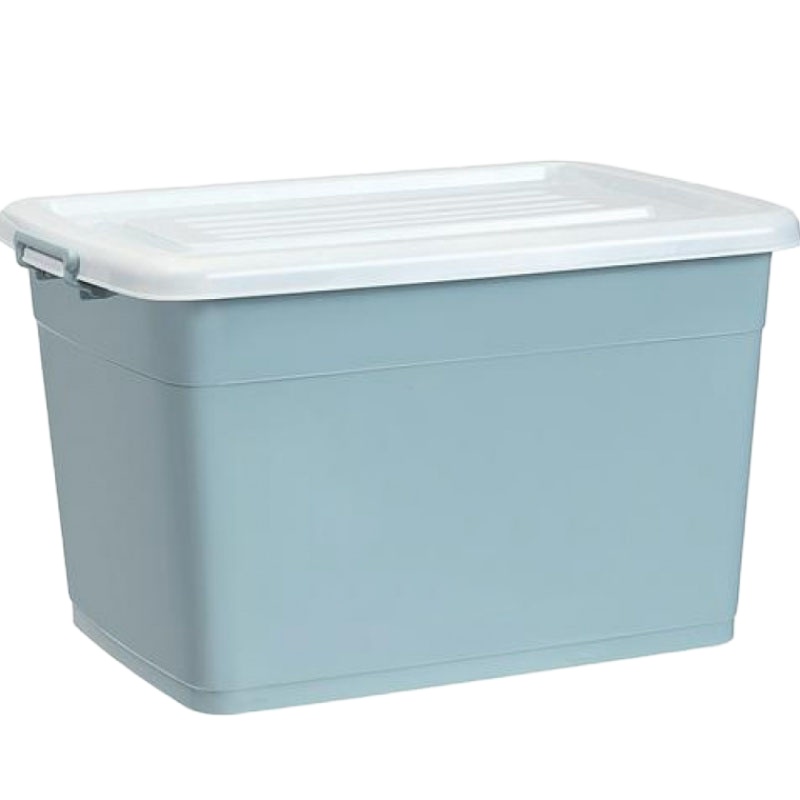 三清 天蓝色120L收纳箱 56*41*35
