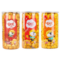 狮客[苏宁自主品牌]爆米花3罐组合 原味+焦糖味+麻辣小龙虾 180g*3