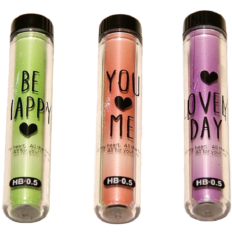 得力S722 铅芯HB-0.5mm(36支/盒)自动铅笔芯 自动笔芯 可擦写铅笔芯