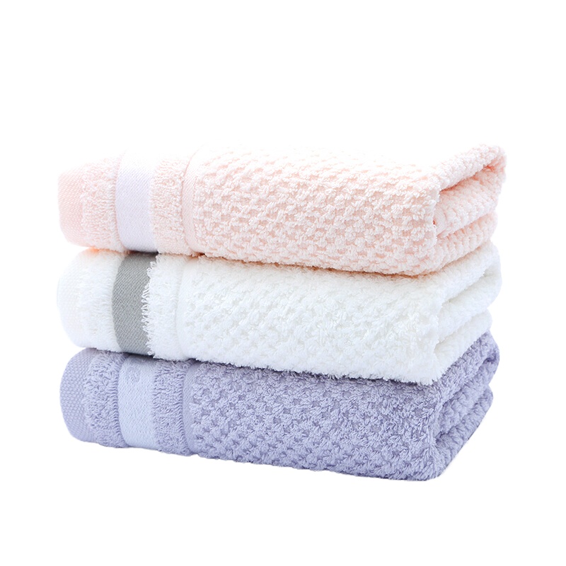 洁丽雅 Grace 毛浴礼盒 棉之道系列清新素色毛巾浴巾洁丽雅 G74*34cm W0464 两条装毛巾礼盒 颜色随机