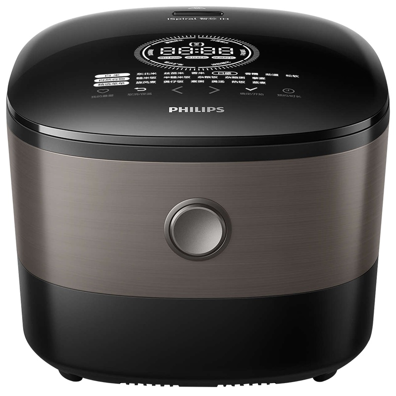飞利浦(Philips) 电饭煲 家用智能智芯IH电磁加热 火焱锅内胆 HD4561/00 预约功能4L大容量3-5人
