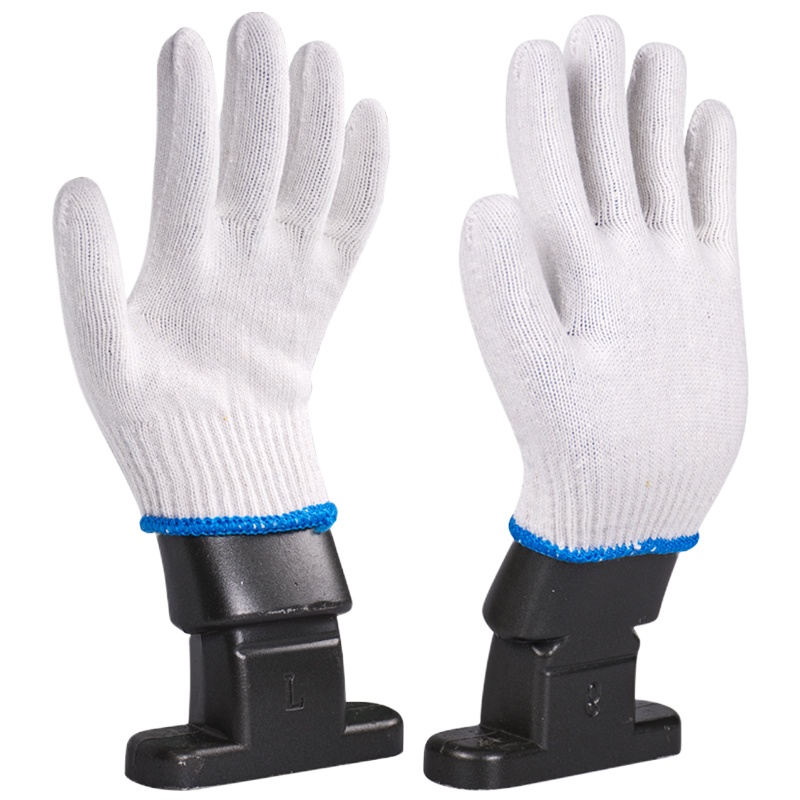 金富鑫劳保线手套棉纱布耐磨劳工作工业干活工地一次性薄款男加厚白棉线24双