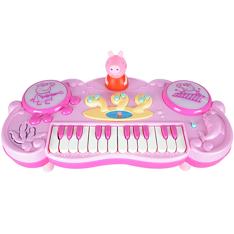 贝芬乐海洋宝贝电子琴音乐手拍鼓早教声光儿童玩具1-3周岁6女孩子