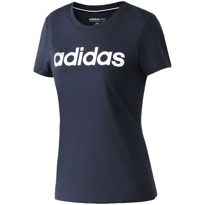 【苏宁自营】adidas阿迪达斯NEO女装新款运动休闲短袖T恤DW7942