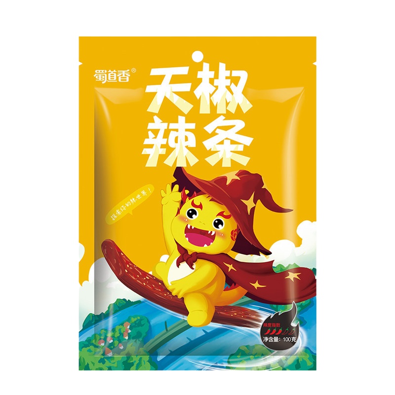 WQSC蜀道香天椒辣条100g*4
