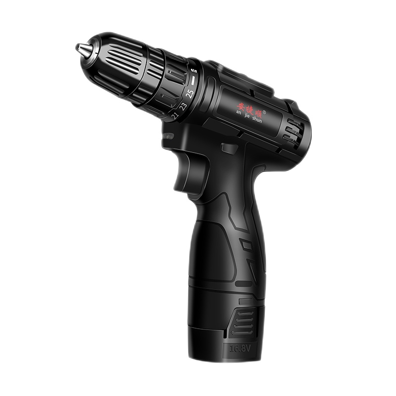 安捷顺12V锂电手电钻家用多功能电动螺丝刀正反转调速充电式电钻电起子电批手电钻五金电动工具套装