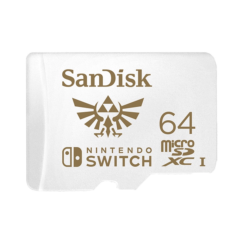闪迪(SanDisk) 64G存储卡任天堂联名TF卡NS内存卡Switch塞尔达主题款内存卡 相机手机行车记录仪tf卡