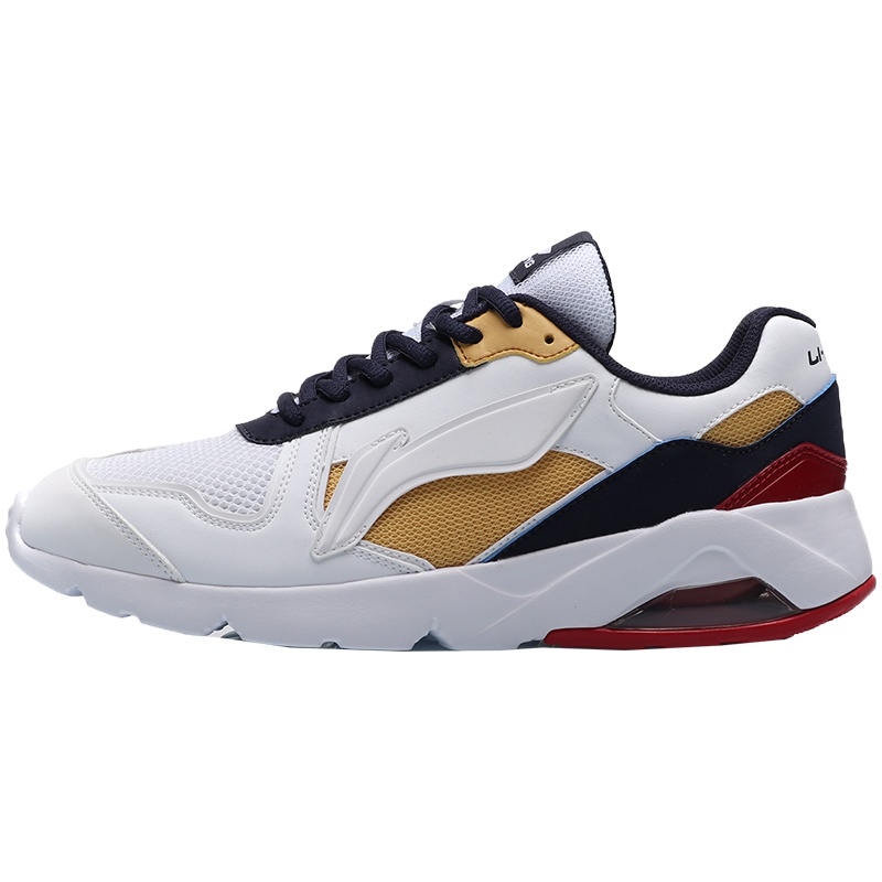 【自营】李宁休闲鞋男轻便情侣鞋时尚经典低帮运动鞋AGCP093-4