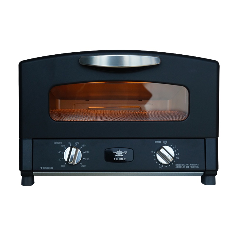 日本 千石阿拉丁 电烤箱 多士炉 AET-G15CA 黑色