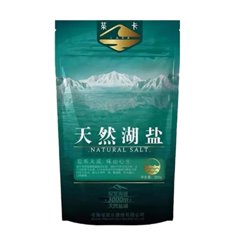 (未添加抗结剂)青海茶卡天然湖盐 320g/袋 (5袋起发货)未添加抗结剂,源自海拔3100米天然盐湖。