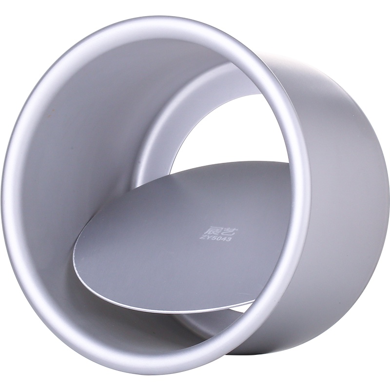 展艺活底蛋糕模4寸 阳极乳酪戚风蛋糕圆形不沾工具烘焙模具