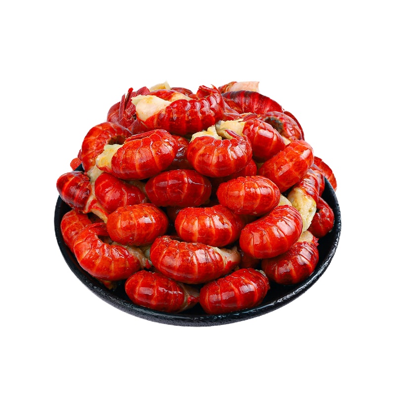 渔哥头等舱 鲜活冷冻无冰衣精品小龙虾尾 麻辣龙虾尾 大号龙虾球毛重3斤装