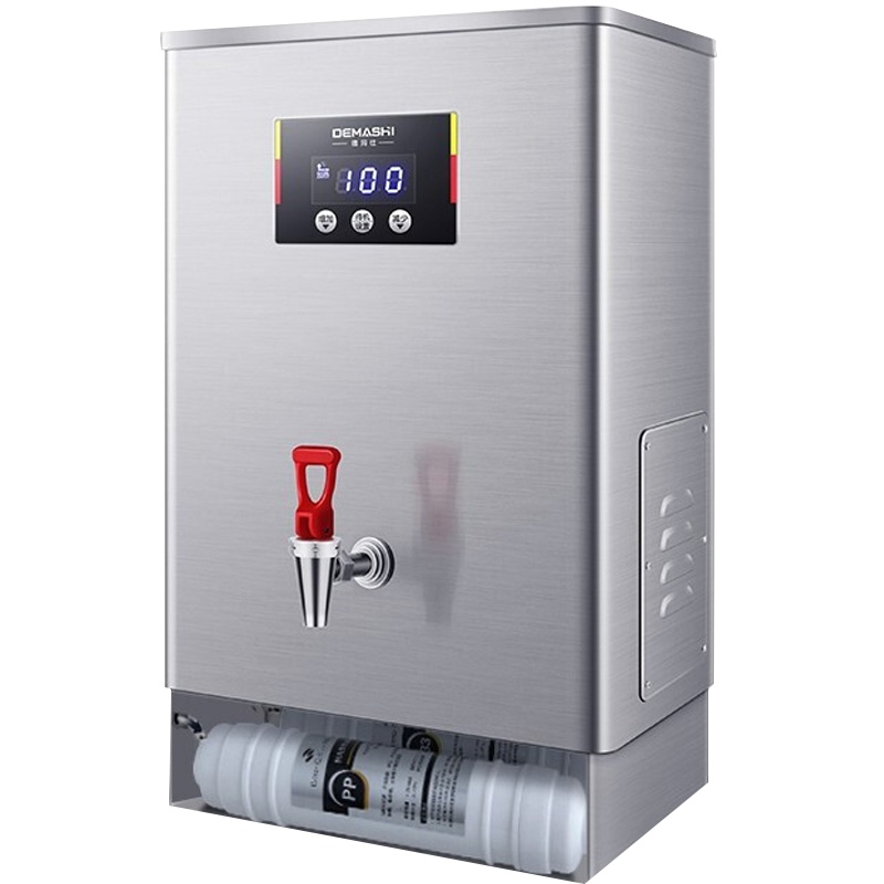 德玛仕(DEMASHI)KS-40DP开水器商用 电热开水机 全自动进水 304不锈钢 烧水器商用