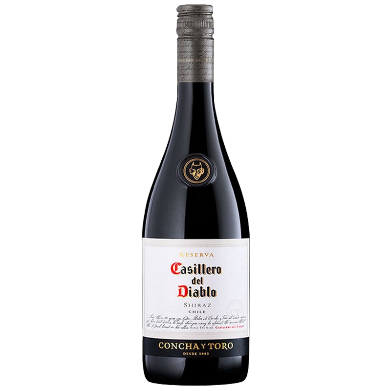 干露酒厂红魔鬼设拉子红葡萄酒 智利进口红酒 750ml