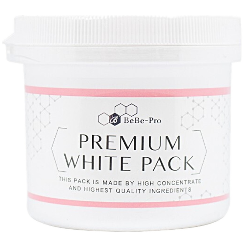 bebe-pro日本银座嫩白面膜脐带血修复补水保湿涂抹淡化斑点痘印提亮肤色去黄消除暗沉收毛孔 250g 一瓶装