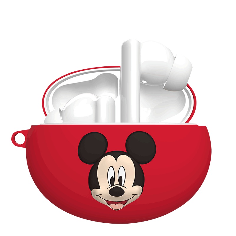 ESCASE 华为FreeBuds 4i保护套蓝牙耳机套收纳盒 液态硅胶软壳全包防摔超薄2021年新款迪士尼