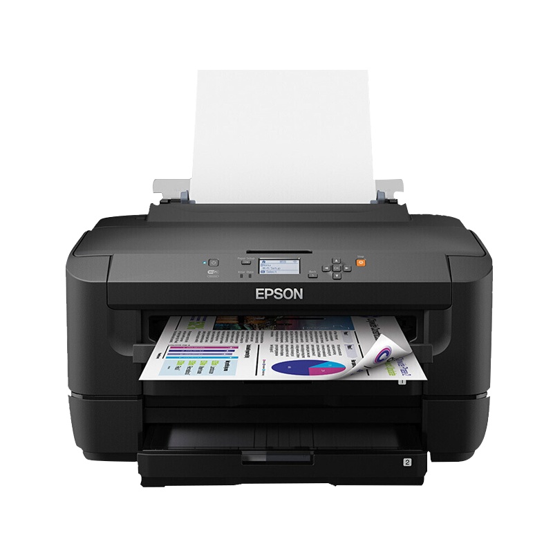 爱普生(EPSON)WF-7218 A4/A3+ 无线彩色喷墨商务打印机 中小型办公/家用 大容量双纸盒自动双面打印