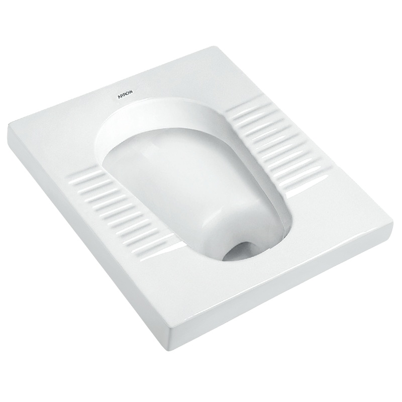 箭牌(arrow)蹲便器套装防臭家用大便池蹲坑蹲厕所洗手间卫生间陶瓷大便器