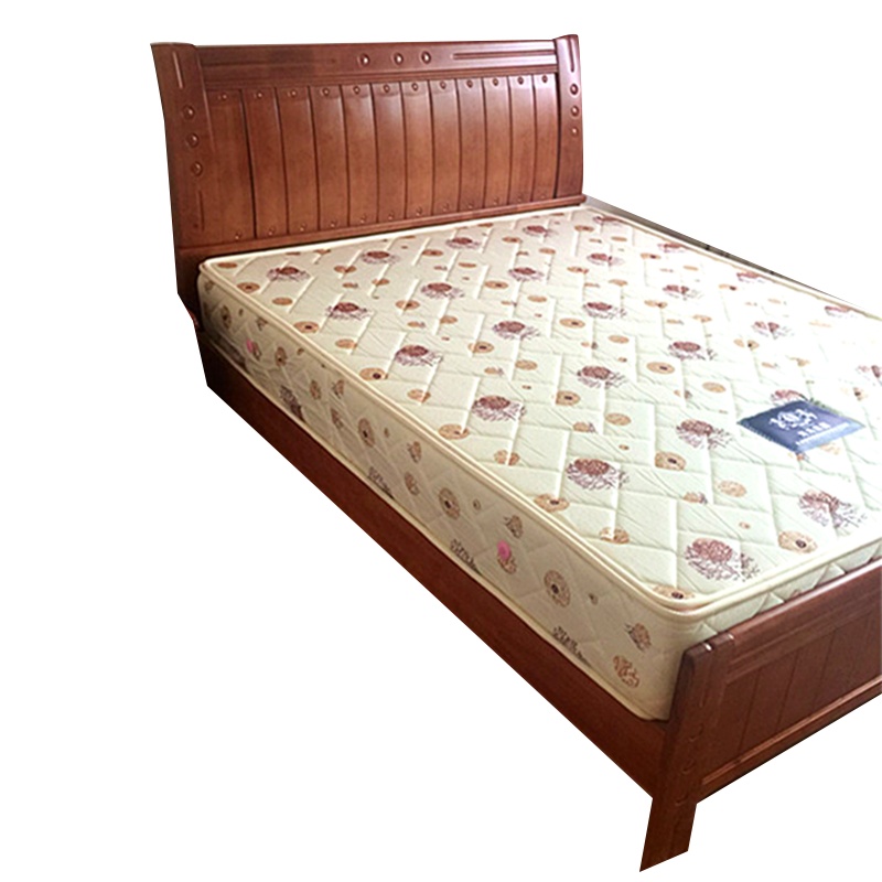 [晋美升]木质1.2米单人床简约现代单人床经济型出租房主卧简易松木床