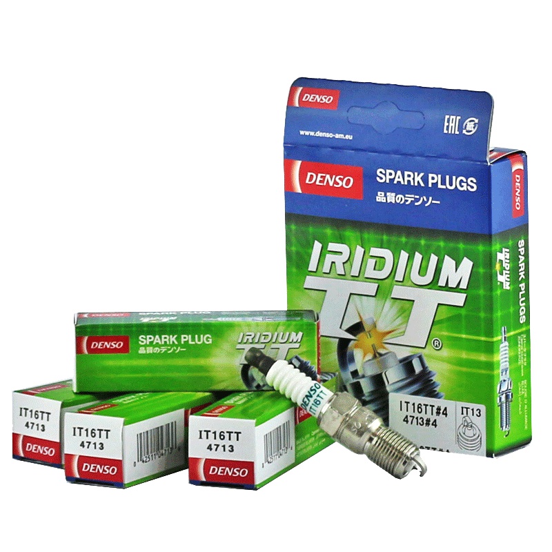 电装(DENSO)TT双铱金火花塞IT16TT适用于君威/别克/GL8/林荫大道/马自达(单支装)