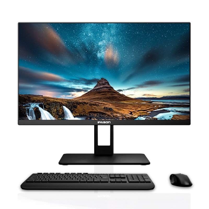 攀升 迁跃者X 23.8英寸高色域超薄一体机电脑（九代i5 GT1030独显 8G 240GSSD 3年上门办公游戏台式主机