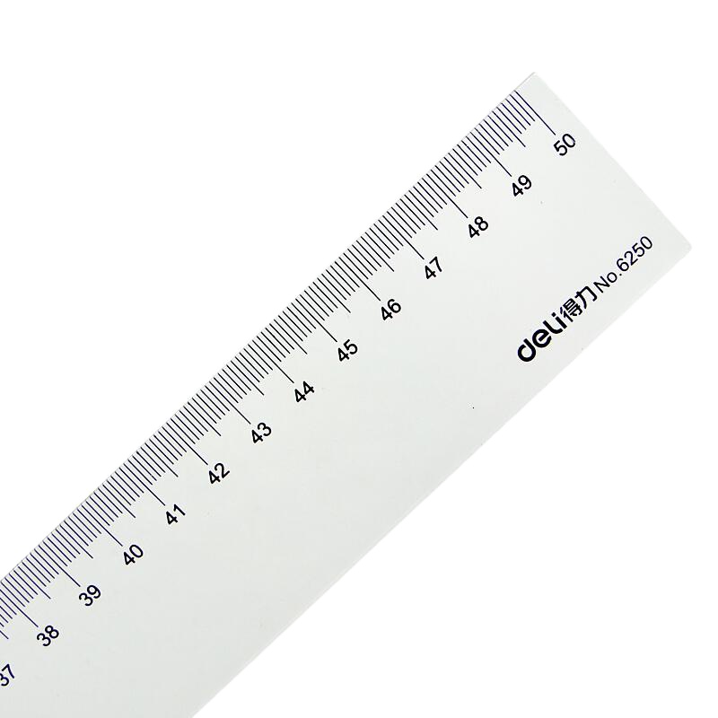 得力6250  直尺50cm(只)  10只