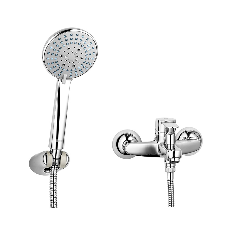 ROCA乐家卫浴全铜龙头手持淋浴花洒柔控冷热多功能套装浴缸花洒系列