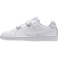 耐克儿童（NIKE）运动户外男女小童魔术贴小白鞋休闲板鞋833536
