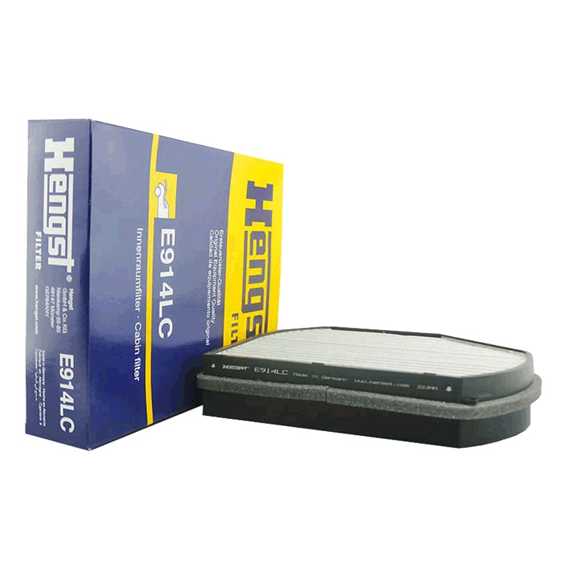 汉格斯特(hengst)空调滤清器带碳E914LC适用于奔驰 E230 E240 E320 C级 SLK CLK