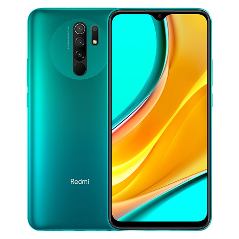 小米(MI)Redmi 9 全网通版 6GB+128GB 墨黛青 移动联通电信4G游戏智能手机 1080P全高清大屏 大字体大音量大内存 全场景AI四摄 小米红米redmi9手机