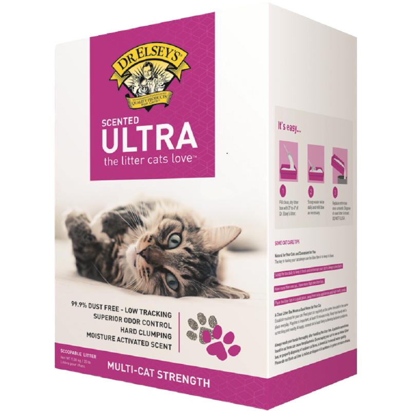 埃尔西博士怡乐多18磅猫砂8.1KG猫砂(遇湿释香)大包装猫砂