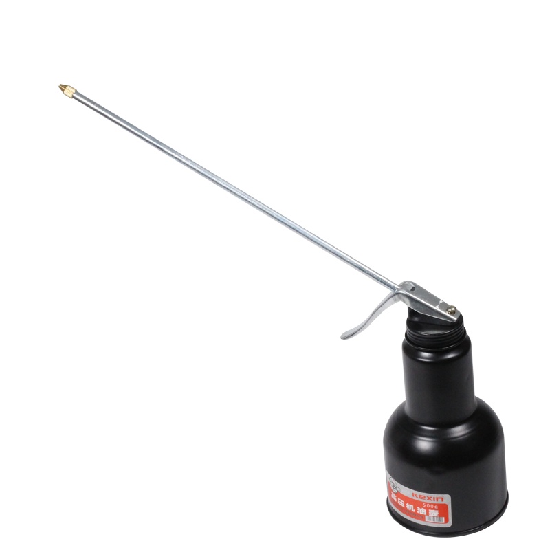 科信(kexin)金属长嘴机油壶机油枪 高压尖嘴手动注油壶加油壶 500g KX4500