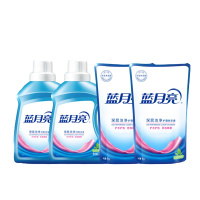 蓝月亮深层洁净护理洗衣液 2kg瓶*2+1kg袋*2套装 Z