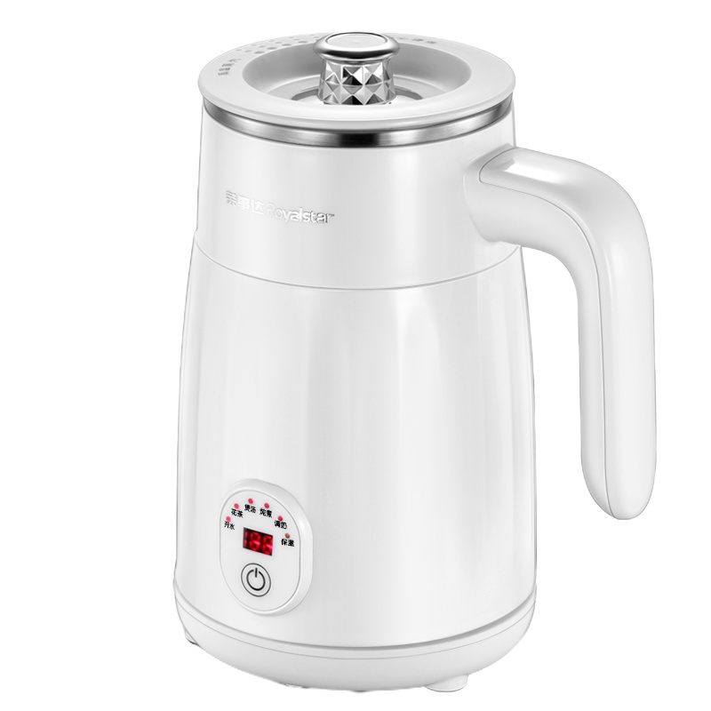 荣事达(Royalstar)电热水壶YSC06R一键保温双层防烫可拆卸上盖0.6L电水壶国产温控器塑料外壳