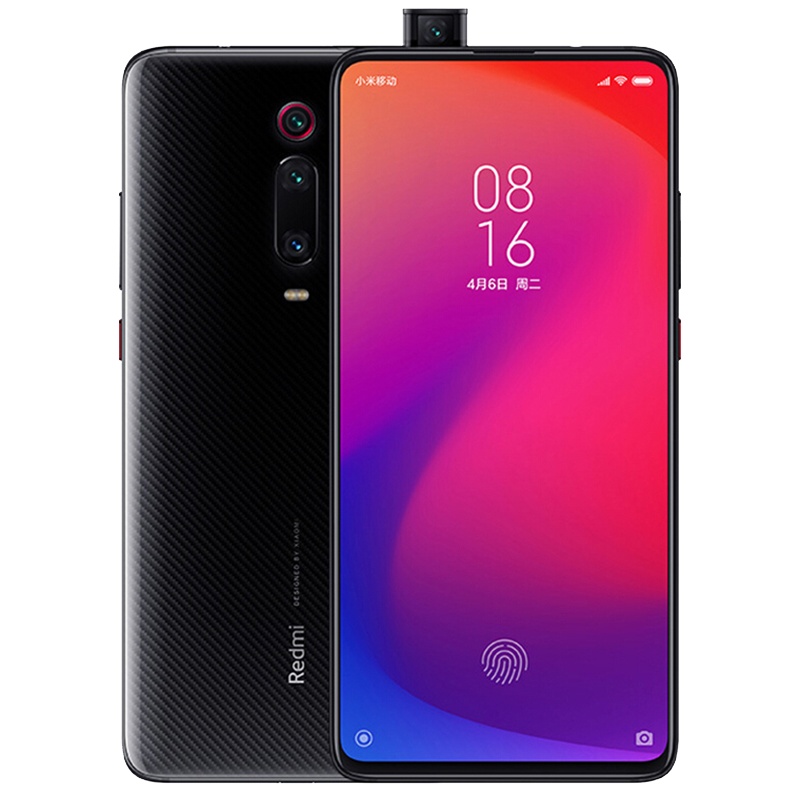 小米 (MI) Redmi  K20骁龙730 4800万超广角三摄 6GB+128GB 碳纤黑 全面屏弹出拍照游戏智能双卡双待移动联通电信全网通4G手机