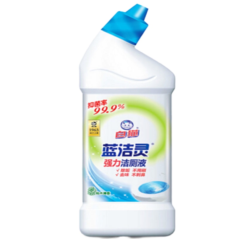 白猫 蓝洁灵强力洁厕液38196（弯头）