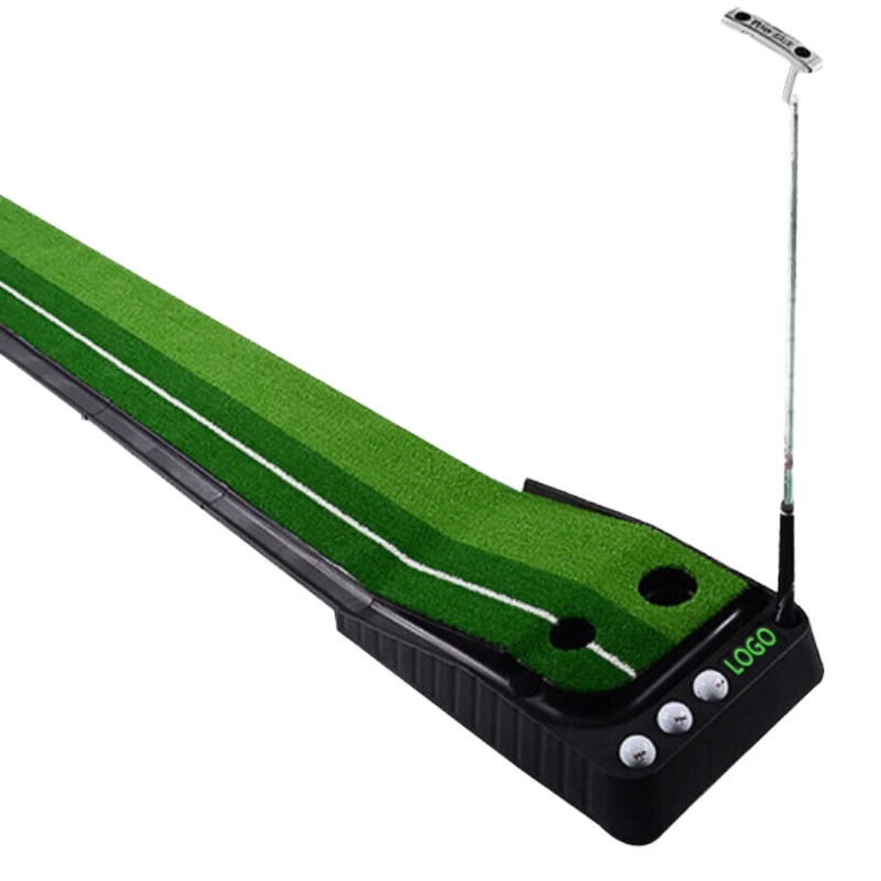 Free BIZ2.5米有回球道练习器+推杆+3个空白球